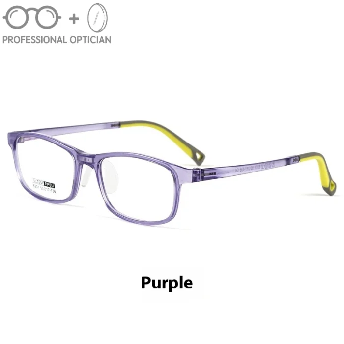 Kids Boys Ultra Light Plastic Steel Full Frame Big Children Myopia Anti Blue Light Prescription Multifocales Progresivos Glasses - Image 2