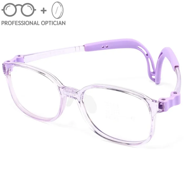 Screwless Safe Sports Adjustable Junior Myopia Control Children’s Blue Light Glasses Men Optical Prescription Progressive - Image 4