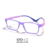 Medical Children's Myopia Control Glasses for Boys and Girls Aged 6-10 with Skin Friendly Anti Slip Silicone Detachable Temples - Image 8