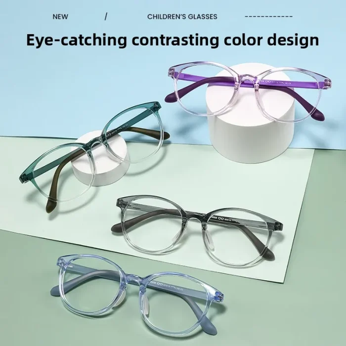 New Style TR90 Stylish Girls’ and Boys’ Primary School Students’ Myopia Control Glasses Kids Optical Prescription Progressive - Image 6