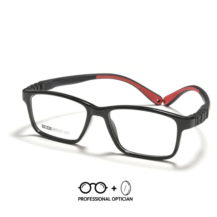 Medical Children's Myopia Control Glasses for Boys and Girls Aged 6-10 with Skin Friendly Anti Slip Silicone Detachable Temples - Image 6
