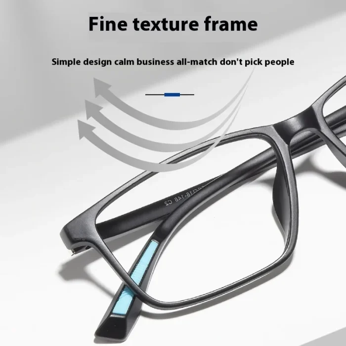 Men's Full-Rim Square TR90  Prescription Glasses Okulary Korekcyjne Damskie Na Receptę Oculos Masculino De Grau Oculos De Grau - Image 8