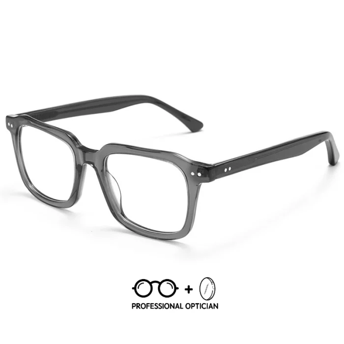 Comfortable Ultra-Light Myopia Blue Light Glasses Men Retro Literature Designer Style Eyewear Prescription Glasses نظارات طبية - Image 3