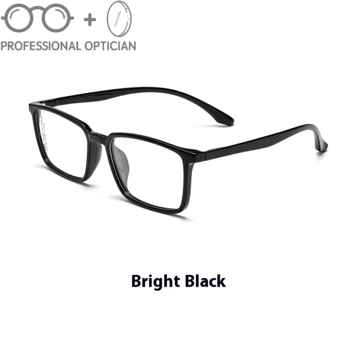 Ultra-light TR90 New Stylish Square Frames Unisex Myopia Blue Light Glasses Men Optical Prescription Progressive نظارات طبية - Image 3