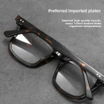 Comfortable Ultra-Light Myopia Blue Light Glasses Men Retro Literature Designer Style Eyewear Prescription Glasses نظارات طبية - Image 6