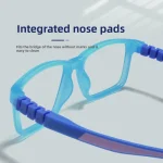Medical Children's Myopia Control Glasses for Boys and Girls Aged 6-10 with Skin Friendly Anti Slip Silicone Detachable Temples - Image 11