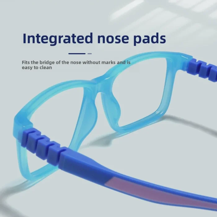 Medical Children's Myopia Control Glasses for Boys and Girls Aged 6-10 with Skin Friendly Anti Slip Silicone Detachable Temples - Image 11