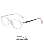 Youth Prevention and Control Eyeglasses Frame Ultra-light Pure Titanium Temple Myopia Children's Prescription Blue Light Glasses - Image 2