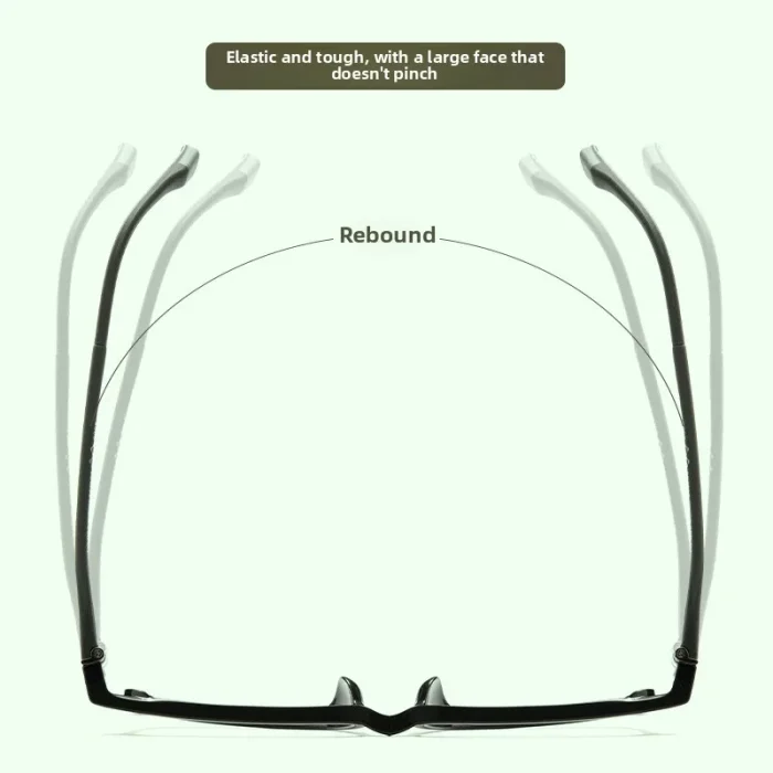 Casual Literary TR90 Square Full Frame Men and Women Myopia Hyperopia Anti Blue Light Prescription Progresivos Optical Glasses - Image 8