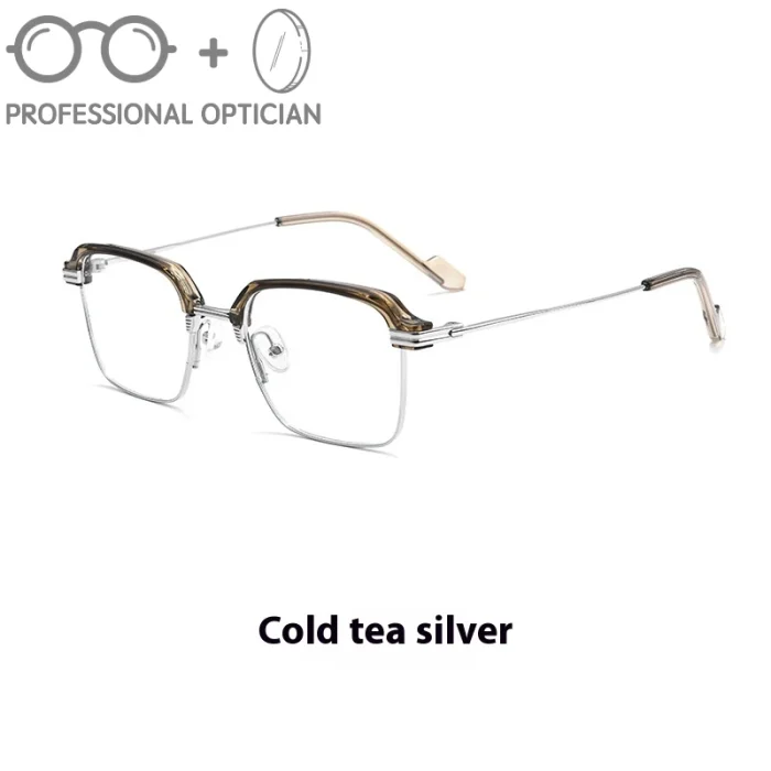 Business Ultra-light Retro Full-frame Browline Myopia Blue Light Glasses Men Optical Prescription Progressive نظارات طبية Women - Image 5