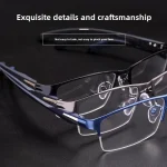 Secure Fit TR90 Sports Glasses Frames for Students,Men,Lightweight Durable Prescription-Ready Eyewear Anti-Slip Temples - Image 11