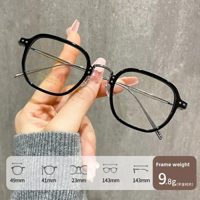 Fashionable Ultralight Versatile Makeup Free Essential Myopia Hyperopia Astigmatism Anti Blue Light Prescription Optical Glasses - Image 5