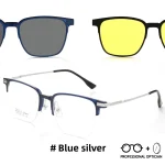 TR90 Magnetic Clip-On Business Sunglasses Night Driving Prescription Glasses Men Eyewear Summer Polarized Myopia Eyeglasses - Image 3