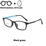 High Degree TR90 Small Frame Casual Ultra Light Titanium Frame Student Myopia Hyperopia Anti Blue Light Prescription Glasses - Image 4