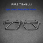Demagnetized Titanium Prescription Glasses Men Multifocales Progresivos - Full-Rim TR90 Frame, Flexible Design for Narrow Faces - Image 7