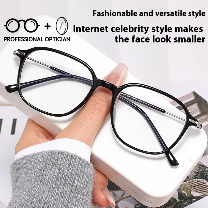 Ultra-light Myopia Eyeglasses Fashion Blue Light Prescription Glasses Women Oculos Masculino De Grau Очки Поляризационные - Image 8