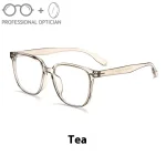 Two-Tone Transparent Black, Slimming Design, Super Light TR90 Glasses Men Optical Prescription Progressive Unisex نظارات طبية - Image 7