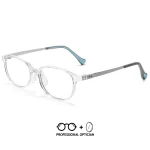 Youth Prevention and Control Eyeglasses Frame Ultra-light Pure Titanium Temple Myopia Children's Prescription Blue Light Glasses - Image 5