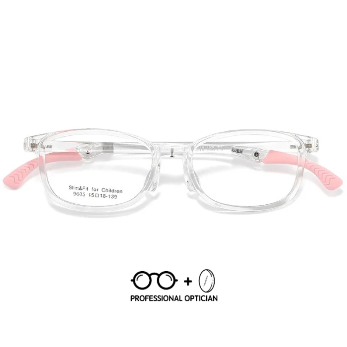 Kids’ Glasses  Astigmatism and Hyperopia, Control Eyewear for Young Students, Light Comfortable, Adjustable Prescription Glasses - Image 2