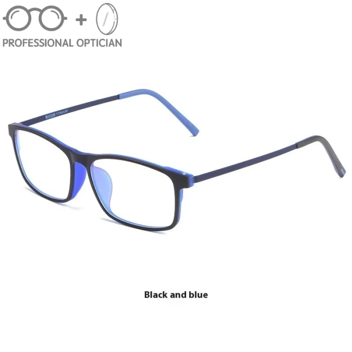 Demagnetized Titanium Prescription Glasses Men Multifocales Progresivos - Full-Rim TR90 Frame, Flexible Design for Narrow Faces - Image 3