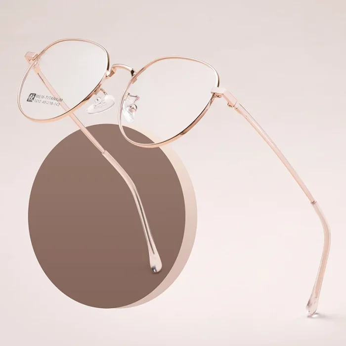 Fashion Ultralight Retro Round Frame Japanese Style Myopia Hyperopia Astigmatism Anti Blue Light Prescription Optical Glasses - Image 8