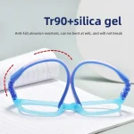 Medical Children's Myopia Control Glasses for Boys and Girls Aged 6-10 with Skin Friendly Anti Slip Silicone Detachable Temples - Image 12