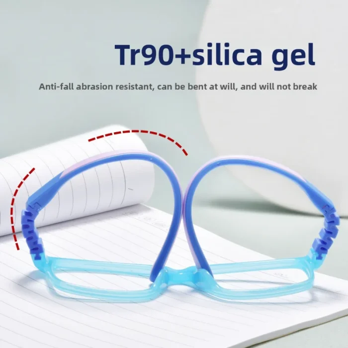 Medical Children's Myopia Control Glasses for Boys and Girls Aged 6-10 with Skin Friendly Anti Slip Silicone Detachable Temples - Image 12