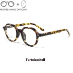 Vintage Quality Black Acetate Small Frame Myopia Eyeglasses Okulary Korekcyjne Damskie Na Receptę Prescription Glasses Women