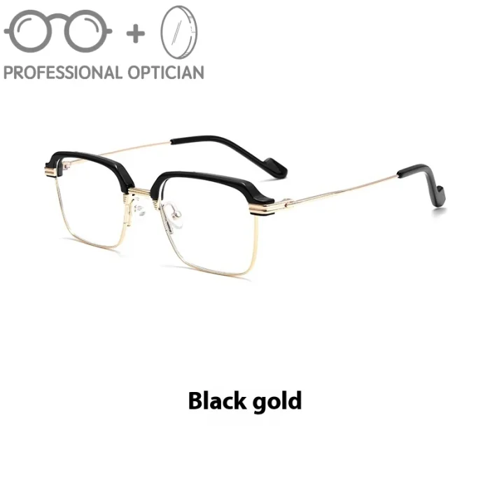 Business Ultra-light Retro Full-frame Browline Myopia Blue Light Glasses Men Optical Prescription Progressive نظارات طبية Women - Image 3