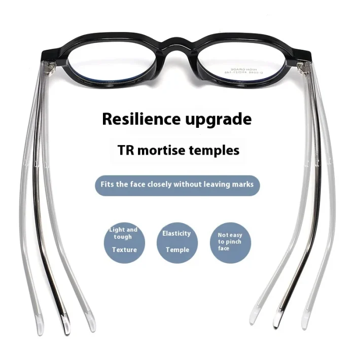 Vintage Quality Black Acetate Small Frame Myopia Eyeglasses Okulary Korekcyjne Damskie Na Receptę Prescription Glasses Women - Image 10