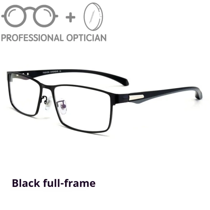 Secure Fit TR90 Sports Glasses Frames for Students,Men,Lightweight Durable Prescription-Ready Eyewear Anti-Slip Temples - Image 2