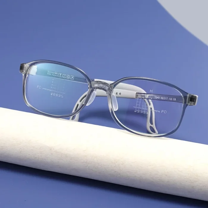Screwless Safe Sports Adjustable Junior Myopia Control Children’s Blue Light Glasses Men Optical Prescription Progressive - Image 10