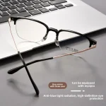 TR90 Magnetic Clip-On Business Sunglasses Night Driving Prescription Glasses Men Eyewear Summer Polarized Myopia Eyeglasses - Image 7