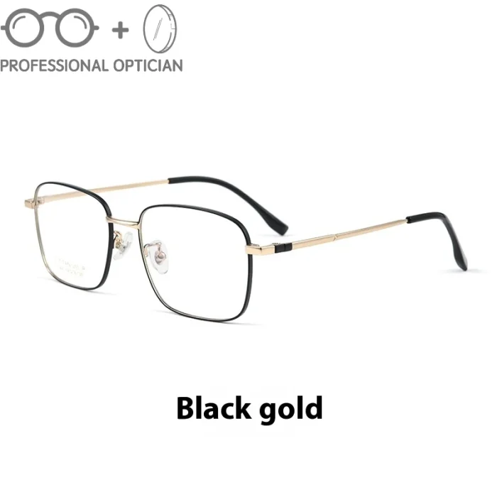 New Ultra-light Pure Titanium Business Full-frame Anti-blue Light Myopia Prescription Multifocal Progressive Glasses Men Women - Image 3