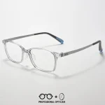 Teenagers Children Students Ultra Light TR + Titanium Myopia Hyperopia Astigmatism Anti Blue Light Optical Glasses