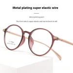 Ultra-light Myopia Glasses Plastic Steel Ultra-elastic Legs Prescription Glasses Men Optical Prescription Progressive 안경 Lunetas - Image 8