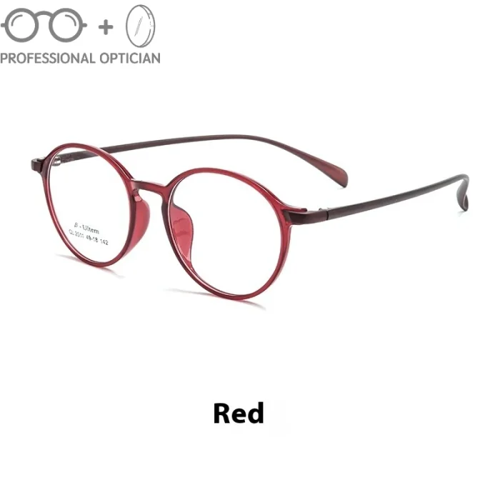 Ultra-light Myopia Glasses Plastic Steel Ultra-elastic Legs Prescription Glasses Men Optical Prescription Progressive 안경 Lunetas - Image 5