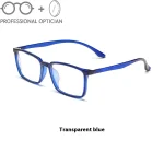 Ultra-light TR90 New Stylish Square Frames Unisex Myopia Blue Light Glasses Men Optical Prescription Progressive نظارات طبية - Image 4