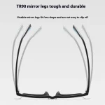 Men's Full-Rim Square TR90  Prescription Glasses Okulary Korekcyjne Damskie Na Receptę Oculos Masculino De Grau Oculos De Grau - Image 9