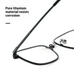 New Ultra-light Pure Titanium Business Full-frame Anti-blue Light Myopia Prescription Multifocal Progressive Glasses Men Women - Image 9