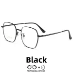 Trendy Fashionable New Vintage Irregular Polygon Large Frame Blue Light Myopia Glasses Men Optical Prescription Progressive