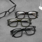 Tortoiseshell Material Eyeglasses, Stylish Vintage, Prescription Glasses Men Oculos Masculino De Grau Multifocales Progresivos - Image 8