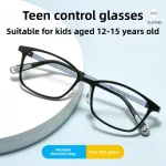 Teenagers Children Students Ultra Light TR + Titanium Myopia Hyperopia Astigmatism Anti Blue Light Optical Glasses - Image 7