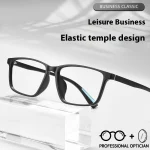 Men's Full-Rim Square TR90  Prescription Glasses Okulary Korekcyjne Damskie Na Receptę Oculos Masculino De Grau Oculos De Grau - Image 6