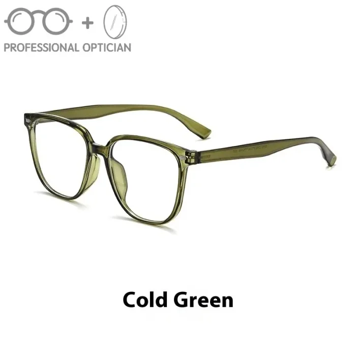 Two-Tone Transparent Black, Slimming Design, Super Light TR90 Glasses Men Optical Prescription Progressive Unisex نظارات طبية - Image 5