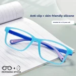 Medical Children's Myopia Control Glasses for Boys and Girls Aged 6-10 with Skin Friendly Anti Slip Silicone Detachable Temples - Image 9