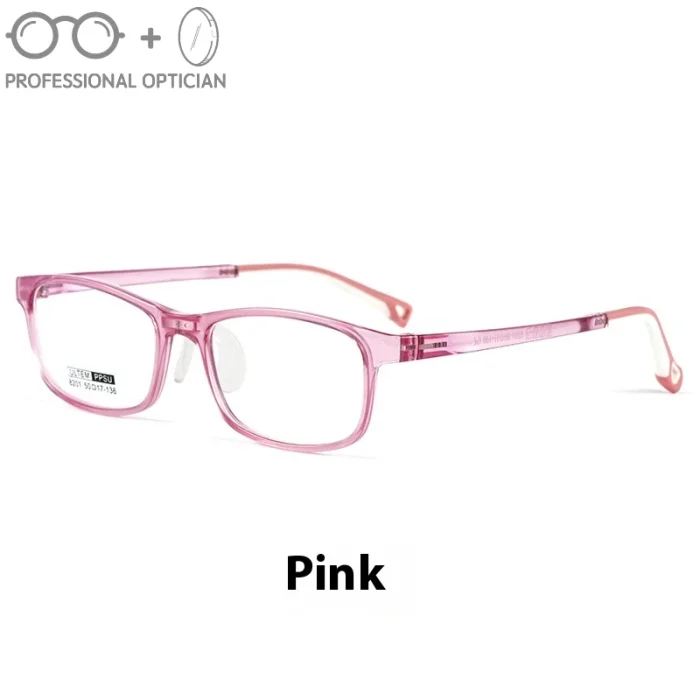 Kids Boys Ultra Light Plastic Steel Full Frame Big Children Myopia Anti Blue Light Prescription Multifocales Progresivos Glasses - Image 4