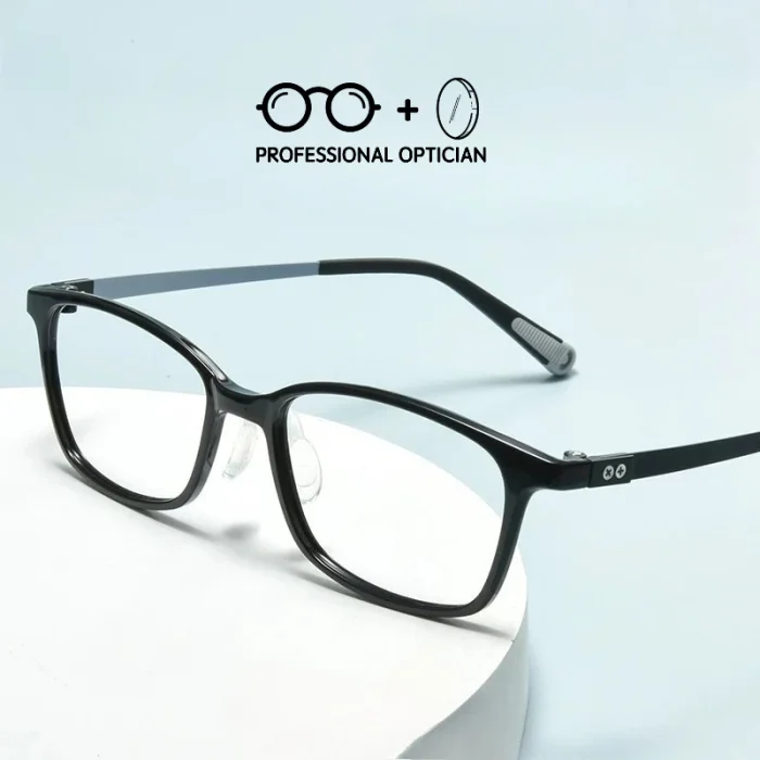 Teenagers Children Students Ultra Light TR + Titanium Myopia Hyperopia Astigmatism Anti Blue Light Optical Glasses - Image 6