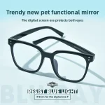 Large Black Frame Fashion Transparent Ultra Light Myopia Hyperopia Astigmatism Anti Blue Light Prescription Optical Glasses - Image 8