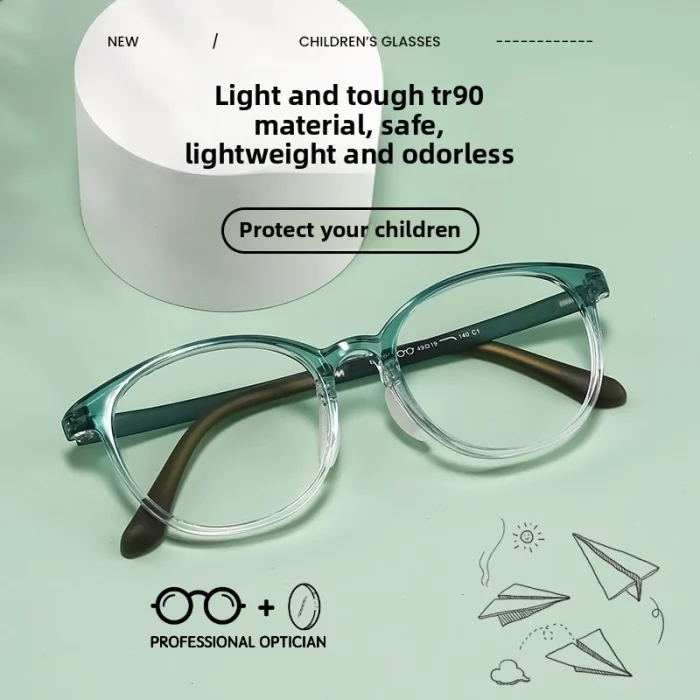 New Style TR90 Stylish Girls’ and Boys’ Primary School Students’ Myopia Control Glasses Kids Optical Prescription Progressive - Image 5